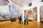 Lighting control of Mucha´s monumental work: The Slav Epic – Moravský Krumlov Castle, Czech Republic